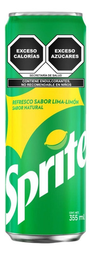 Refresco Sprite Sabor Lima Limón 355ml