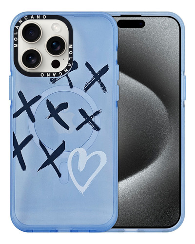 Funda Uso Rudo Rainbow Magsafe Diseño Para iPhone 12 Pro Max