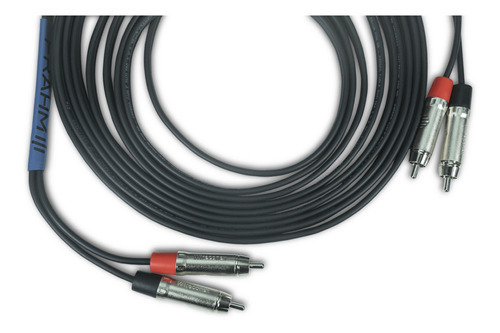 Cabo Rca 2m Blindado Alta Qualidade Para Subwoofer Frahm