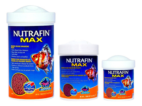 Nutrafin Max Granulos Realzadores De Color  Peces Goldfish