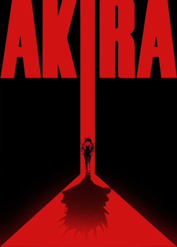 Vinilo Decorativo 40x60cm Poster Anime Akira 03 Manga 