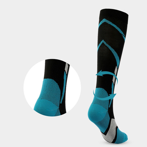 Calcetines De Compresión 4 Pares Running Ciclismo Bicicleta
