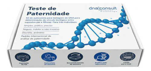 DNA Consult test de paternidade caja de 24 unidades 