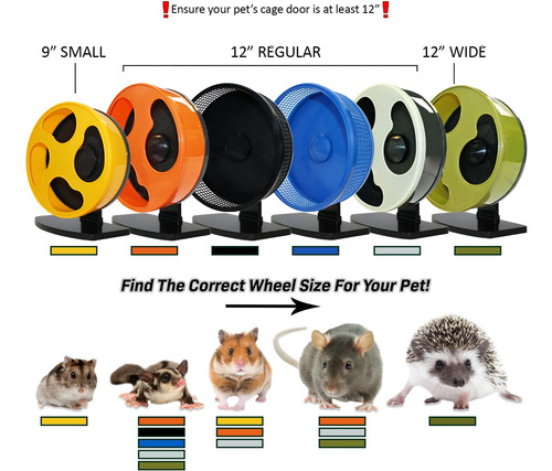 Corredor Silencioso De 30 Cm Para Pequeños Animales Con Rued