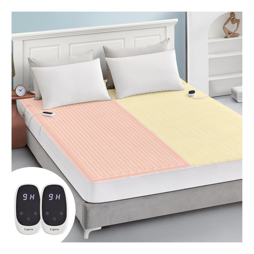 Caperia Mattress Calented Pad King Tamaño Del Colchón Eléctr