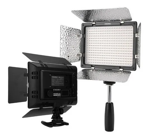 Panel de luz led Yongnuo YN300 YN300 III color blanca fría con estructura Negro