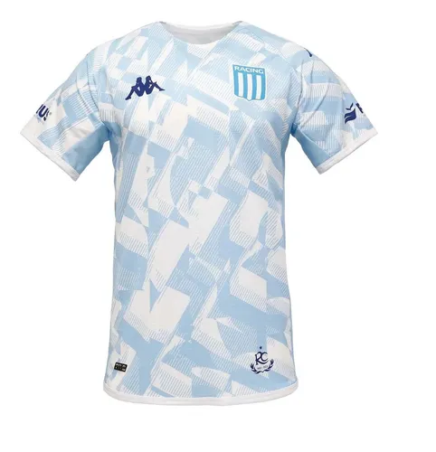 Camiseta De Racing Club Ni o 2023 Kappa Tercera S publicidad