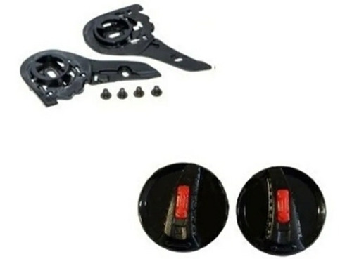 Kit Fixação Reparo Viseira Ls2 Ff358/396/386/394 Helt Strada