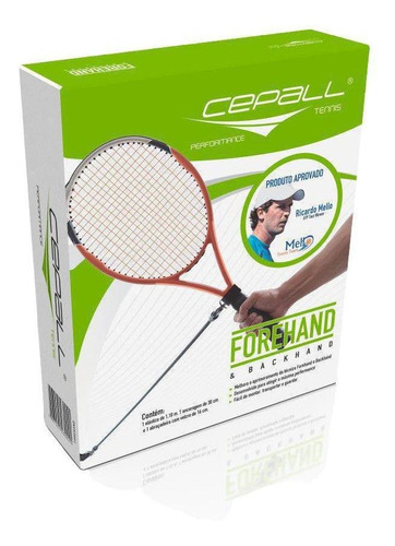 Forehand Tennis Preto 330cm Cepall