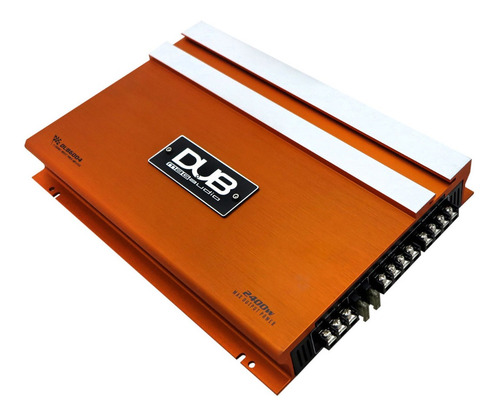 Imagen 1 de 6 de Amplificador Fuente Dub By Audiobahn 2400w 4ch Para Woofer