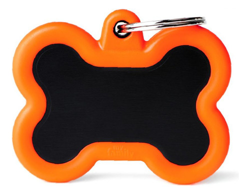 My Family Aluminio Black Bone Whit Orange Rubber