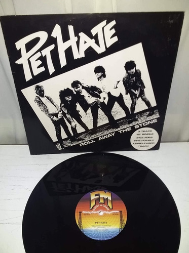 Lp Pet Hate - Roll Away The Stone ( Motley Crue, Aerosmith ) (Usado)