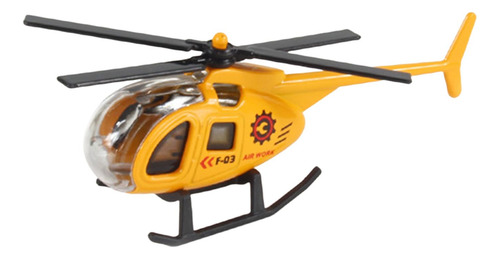 2 Helicóptero De Aleación Fundido A Escala 1/64, 2 Piezas
