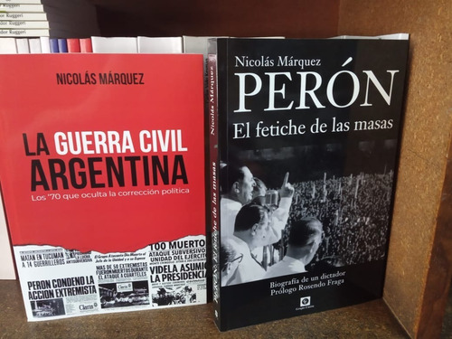 Combo La Guerra Civil Argentina + Peron El Fetiche 