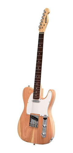 Imagen 1 de 2 de Guitarra eléctrica Newen tl newen de lenga madera natural laca poliuretánica con diapasón de palo de rosa
