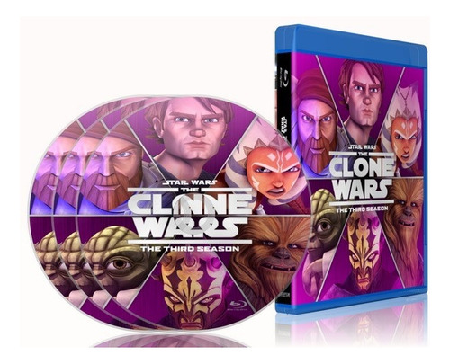 Star Wars : The Clone Wars - Serie Completa Bluray