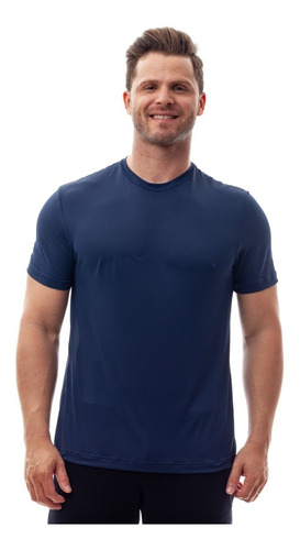 Imagem 1 de 5 de Camiseta Dry Fit 100% Poliamida Malha Fria Corrida Masculina