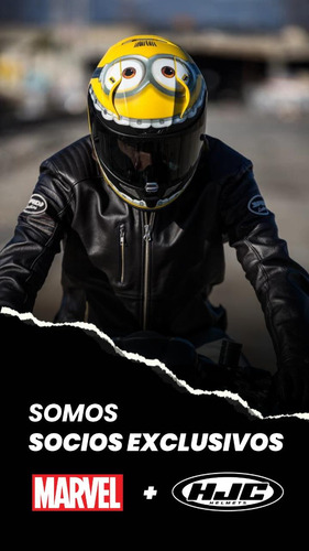Casco Moto Integral Hjc Rpha 11 Otto Minions Mc3sf
