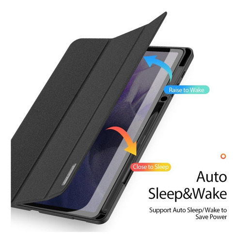Imagem 4 de 9 de Capa Case Dux Domo Anti Impacto Galaxy Tab S7 Fe (12.4 Pol.)