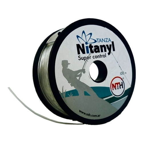 100 Metros Tanza Pesca Nitanyl 0,80mm 32,0kgs Incolora