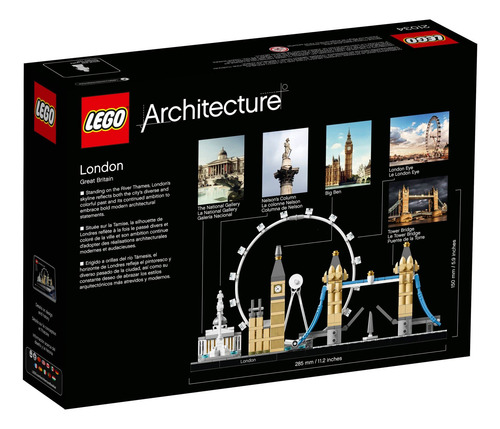 Conjunto De Construção Lego Architecture London Skyline 2103
