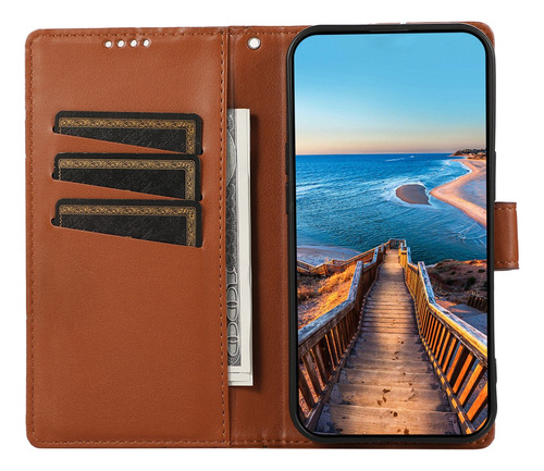 Funda Para Teléfono Samsung Galaxy A56 A36 A26 A16, Funda Tipo Bolsa Con Ranura En Forma De A