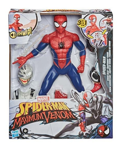 Imagen 1 de 4 de Spiderman Figura Titan Marvel Maximun Venom Original