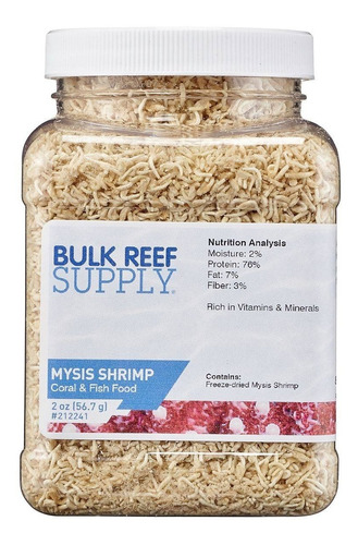 Alimento Para Peces Y Corales Mysis Shrimp 56.7 Gr 