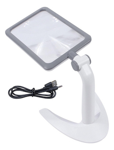 Lupa Con Luz Para Decoración Del Hogar, Lámpara De Lupa