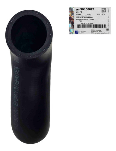 Imagen 4 de 6 de Manguera Bomba Agua Aveo 2005 Al 2014 Clasico Lt Ls Speed