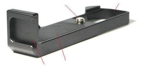 Placa Base De Extensión De Cámara Con Soporte En L Para