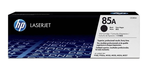 Toner Original Hp 85a Cf285a P1102w M1130 M1212 M1214 C/iva