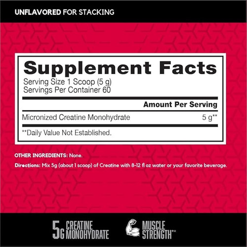 Creatina Monohidratada Bsn 60 Ser 309gr