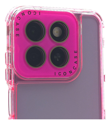 Funda 3 En 1 Para Zte A55 Case Uso Rudo Bumper Protector Rainbow Dream - Violeta Zte A55