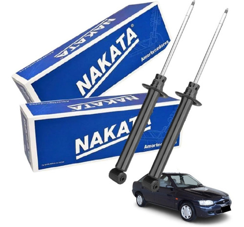 Par Amortecedor Traseiro Nakata Escort Zetec 1.8 1998 1999