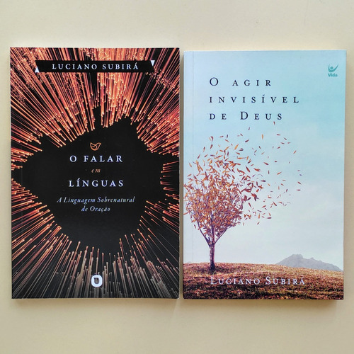 Kit Livros O Agir Invisível De Deus + O Falar Em Linguas