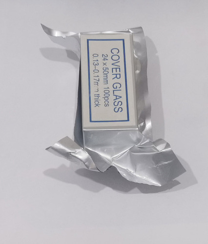 Pack De 62 Cajitas De Cubreobjetos 24x50 Con 100 Pzas C/u
