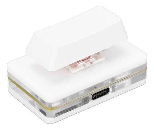 Teclado Usb Personalizado Branco Branco Programável Definido