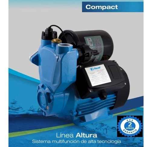 Imagen 4 de 10 de Bomba Automatica Fluvial Compact Elevadora Suministro Agua