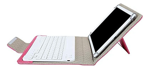Teclado Bluetooth Portátil Teclado De 10 Pulgadas + Funda De