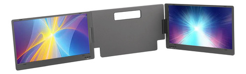 Monitor Portátil Triple De 14 Pulgadas Para Computadoras Por