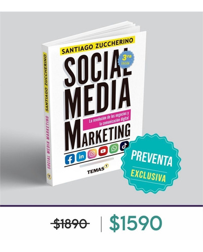 - Preventa Exclusiva - Libro Social Media Marketing