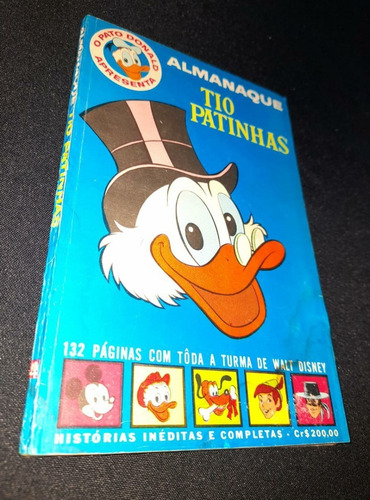 Tio Patinhas Nº 1 - 1963 - Excelente - Oportunidade Única (Usado)