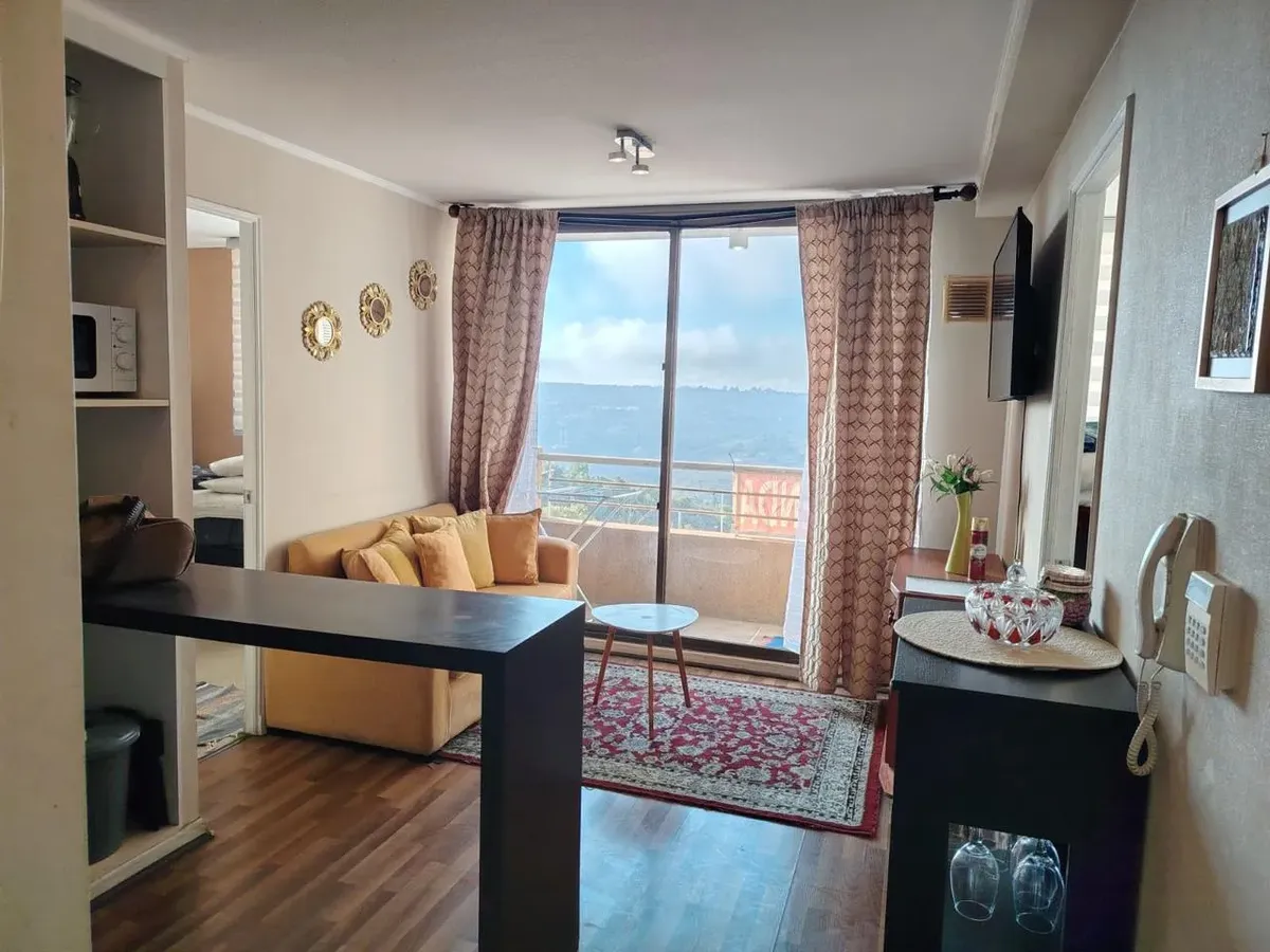 Imagen 2 de 30 de Arriendo Depto Estilo Mariposa G/c Incluidos En Viña Del Mar