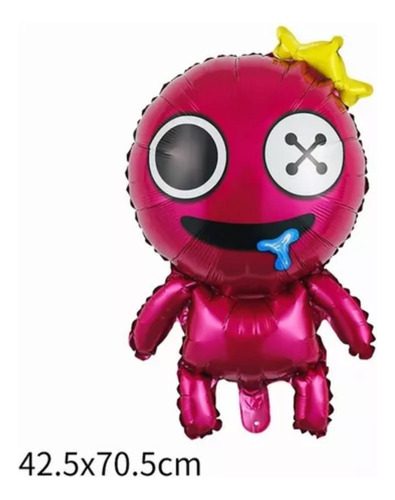 Kit 5 Globos Fiesta Infantil Rainbow Friends