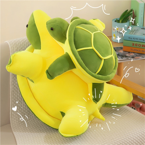 Tortuga Marina De Peluche, Almohada De Juguete, Muñeca De