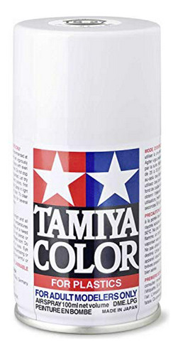 Tamiya Spray Laca Ts-27 Blanco Mate - Lata De Aerosol De 100