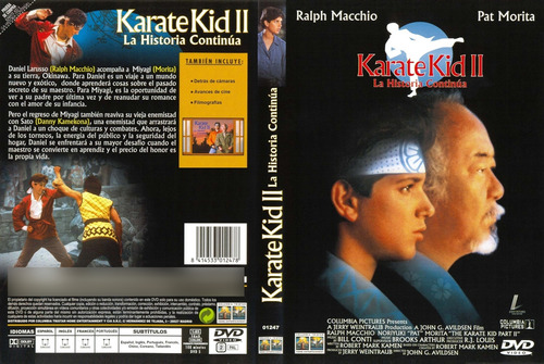 Karate Kid 2 - Ralph Macchio - Pat Morita - Dvd