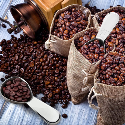Cuchara De Café De Acero Inoxidable, 2 Unidades
