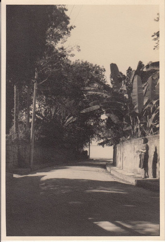 1949 Brasil Fotografia Real Ilha Paqueta Calle Colonial Rio